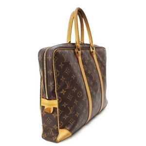 Louis Vuitton Brown Porte Document Leather Voyage Briefcase Monogram